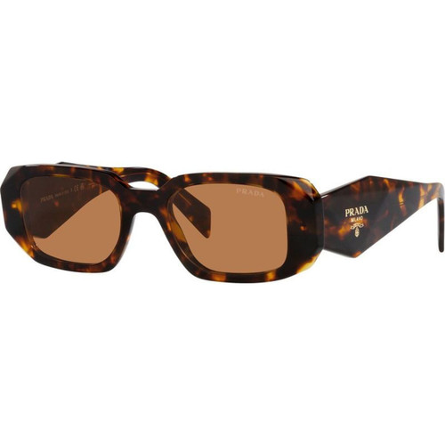 Prada PR17WSF Honey Tortoise Dark Brown Angle