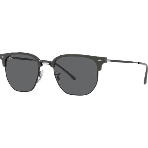 Ray-Ban New Clubmaster RB4416 Grey on Black Grey Angle