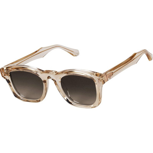 Valley Eyewear Solomon Champagne Brown Gradient Angle