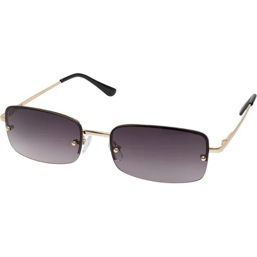 JS Eyewear 5203 Gold Smoke Sunglasses Angle Image