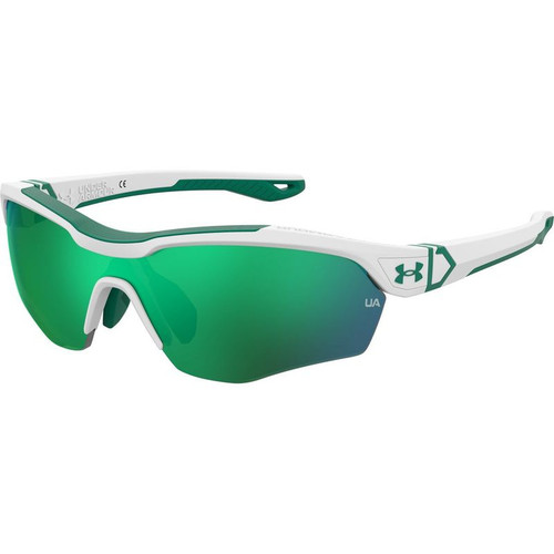 Under Armour UA Yard Pro Jr White Sunglasses Angle Image