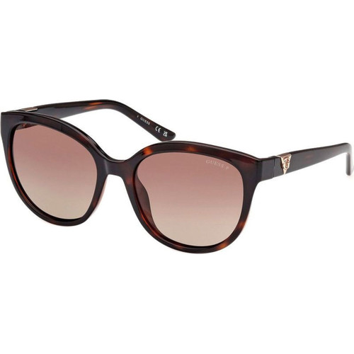 Guess GU7877 Dark Havana Brown Polarised Angle