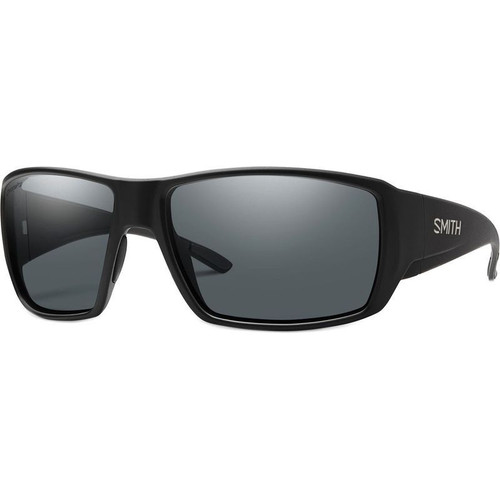 Smith Guides Choice XL Matte Black Sunglasses Angle Image