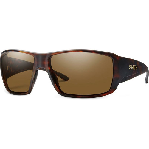 Smith Guides Choice S Matte Tort Sunglasses Angle Image