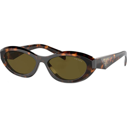 Prada PR26ZS Sage Honey Tort Dark Brown Angle