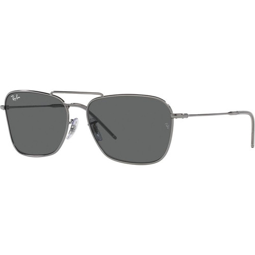 Ray-Ban Caravan Reverse RBR0102S Gunmetal Grey Angle