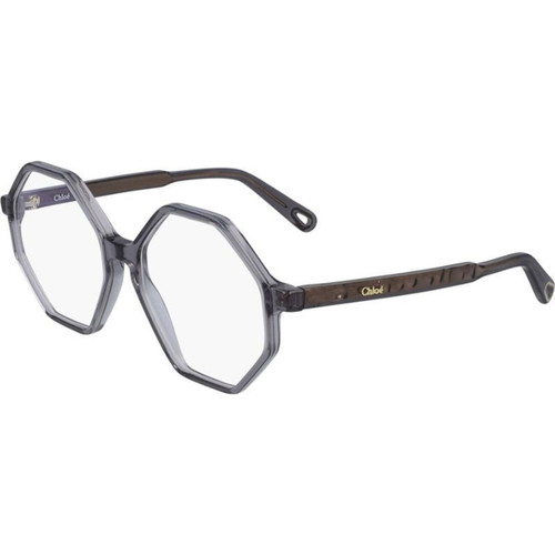 Chloe CE2739 Transparent Grey Glasses Angle Image