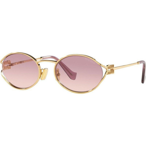 Miu Miu MU52YS Gold Violet Angle