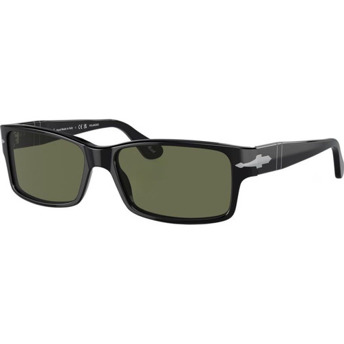 Persol PO2803S Black Green Polarised Glass Angle