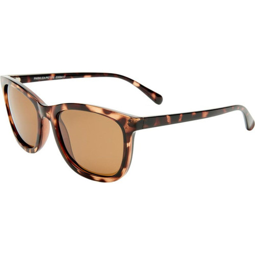 Cancer Council Parklea Petite Dark Tort Brown Polarised Angle