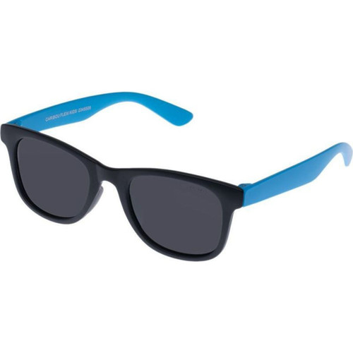 Cancer Council Kids Caribou Flexi Matte Black Neon Angle