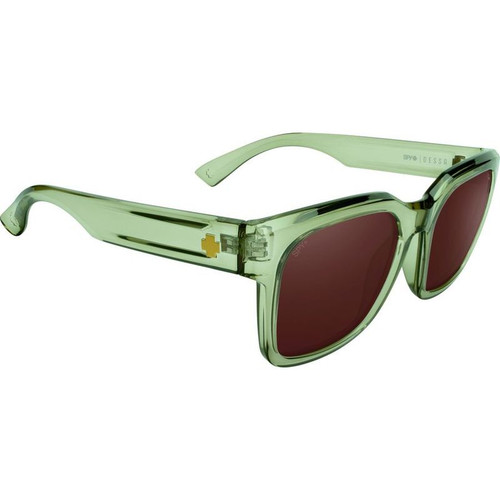 Spy Dessa Translucent Olive Sunglasses Angle Image