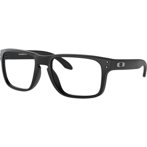 Oakley Glasses Holbrook OX8156 Satin Black Angle Image