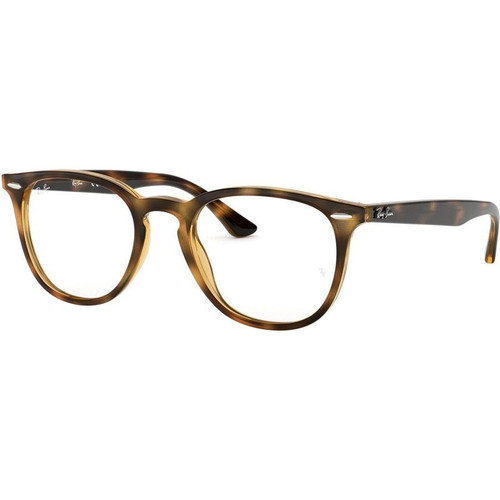 Ray-Ban RX7159 Havana Glasses Angle Image
