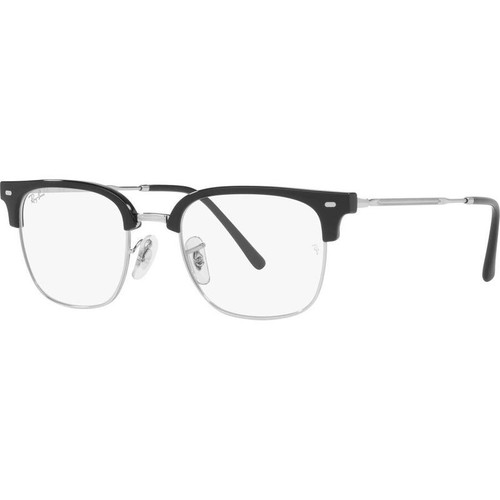 Ray-Ban New Clubmaster RX7216 Black Glasses Angle Image