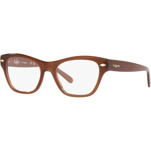 Vogue VO5446 Opal Brown Glasses Angle Image
