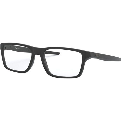 Oakley Port Bow OX8164 Satin Black Glasses Angle Image