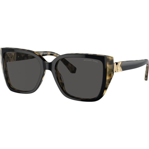 Michael Kors Acadia MK2199 Black Amber Tortoise Angle
