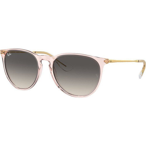 Ray-Ban Erika Classic RB4171 Transparent Pink Grey Gradient Angle