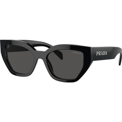 Prada PRA09SF Black Dark Grey Angle