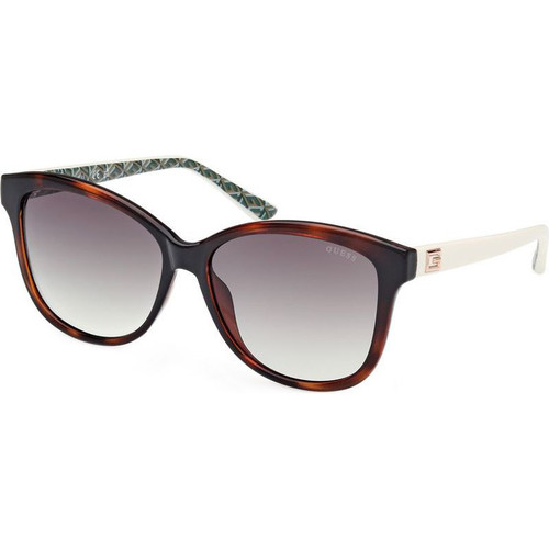 Guess GU7920 Dark Havana Beige Sunglasses Angle Image
