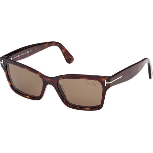 Tom Ford Mikel FT1085 Dark Havana Sunglasses Angle Image