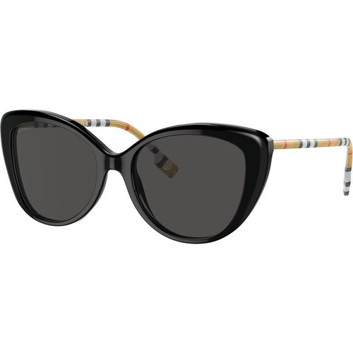 Burberry BE4407 Black Sunglasses Angle Image