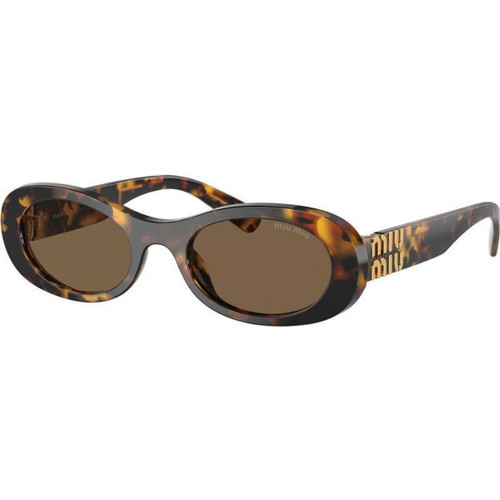 Miu Miu MU06ZS Havana Dark Brown Angle