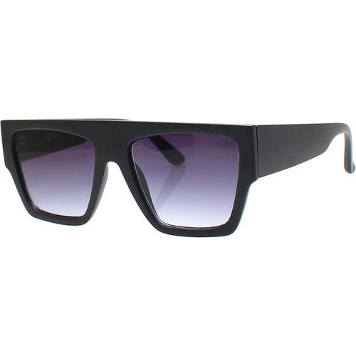 Reality Eyewear Nobo Matte Black Sunglasses Angle Image