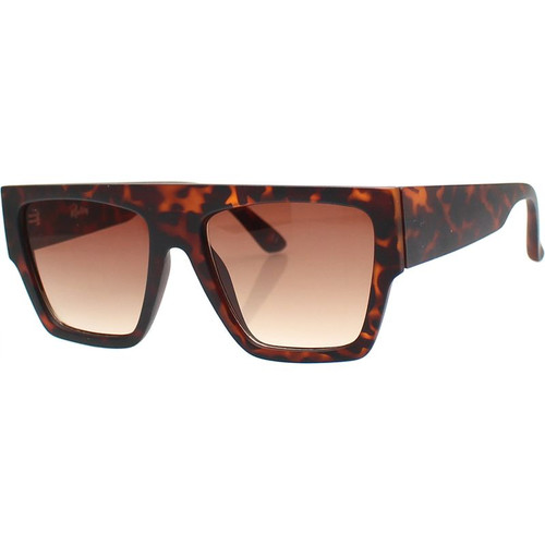 Reality Eyewear Nobo Matte Turtle Sunglasses Angle Image