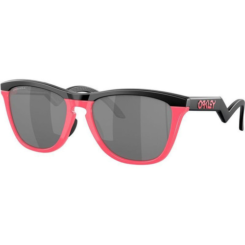 Oakley Frogskins Hybrid Black Neon Pin Prizm Black Angle