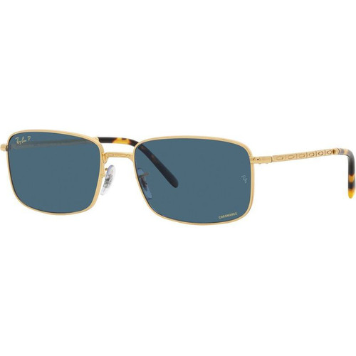 Ray-Ban RB3717 Legend Gold Blue Angle