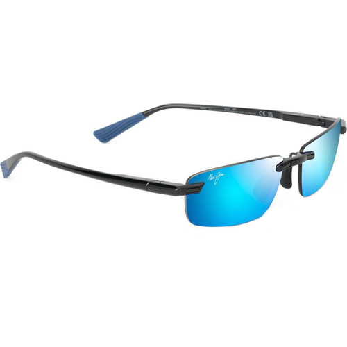 Maui Jim Ilikou Shiny Black Angle