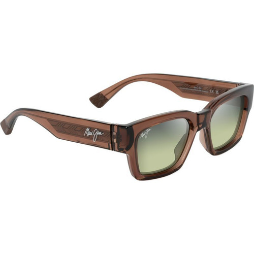 Maui Jim Kenui Transparent Light Brown Angle