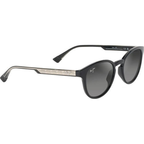 Maui Jim Hiehie Shiny Black Angle