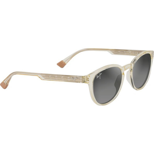 Maui Jim Hiehie Shiny Transparent Yellow Angle