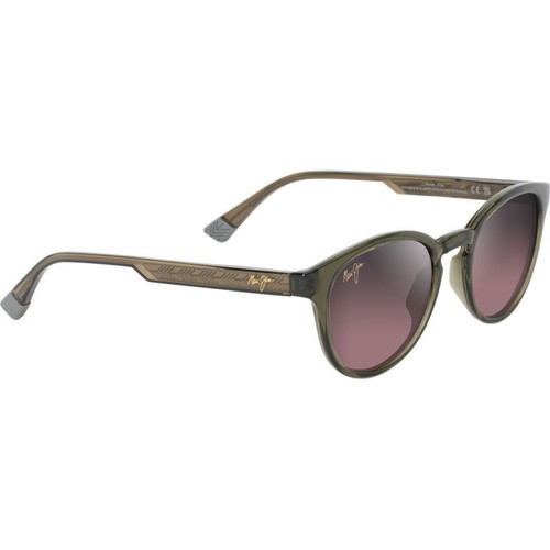 Maui Jim Hiehie Shiny Transparent Green Angle