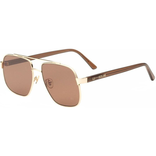 Lu Goldie Amelia Black Coffee Brown Angle
