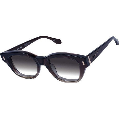 Valley Eyewear Ritual Smoky Quartz Fade Angle