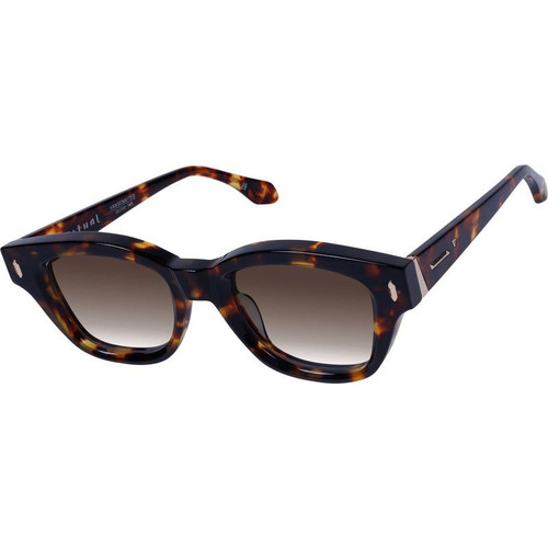 Valley Eyewear Ritual Sienna Tort Brown Gradient Angle