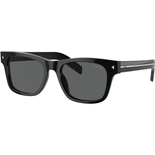 Prada PRA17S Black Dark Grey Glass Angle