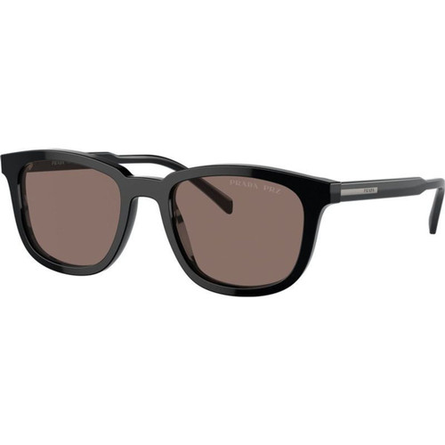 Prada PRA21S Black Brown Polarised Angle