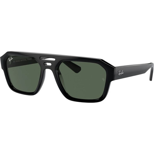 Ray-Ban Corrigan RB4397 Black Green Angle