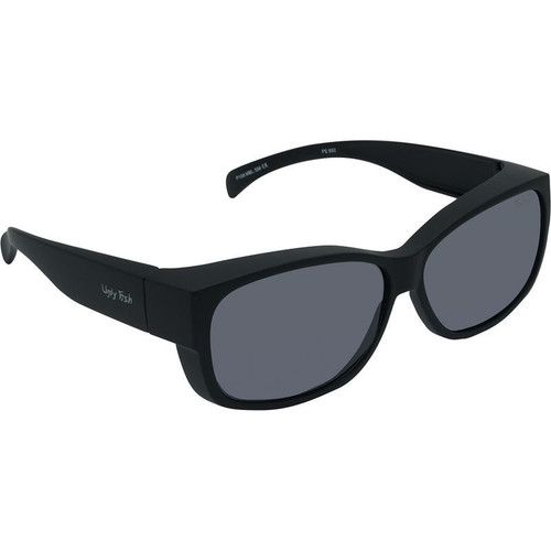 Ugly Fish P108 Fitovers Matte Black Angle
