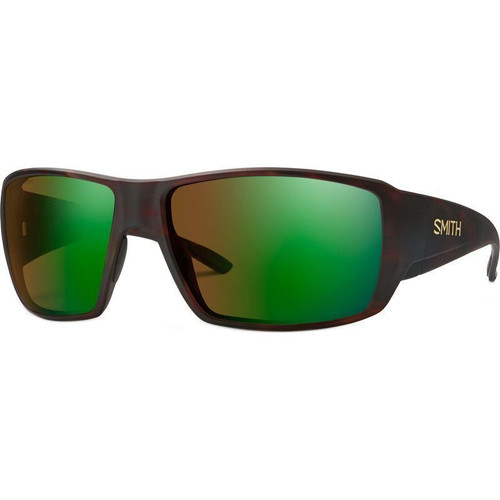 Smith Guide's Choice Matte Tortoise Chromapop Green Polarchromic Angle