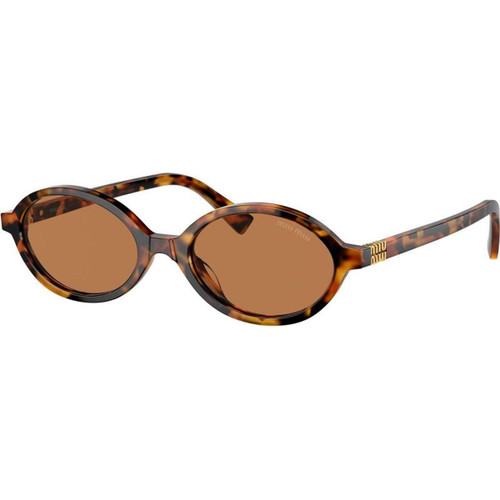 Miu Miu MU04ZS Light Havana Brown Angle