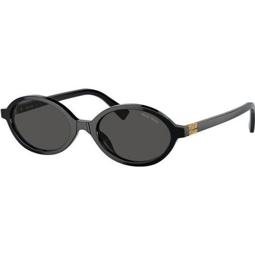 Miu Miu MU04ZS Black Dark Grey Angle