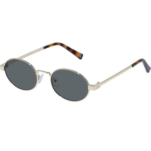 Le Specs Poseidon Deux Gold Khaki Angle