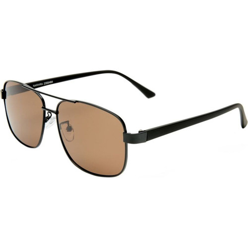 Cancer Council Narara Black Brown Polarised Angle