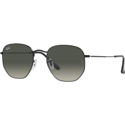 Ray-Ban Hexagonal Legend RB3548 Black Grey Gradient Angle